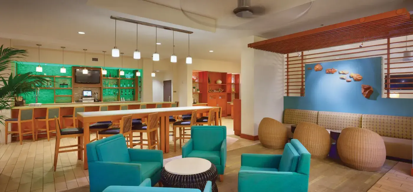 Lobby area view of Hyatt Place Waikiki Beach Honolulu, USA
